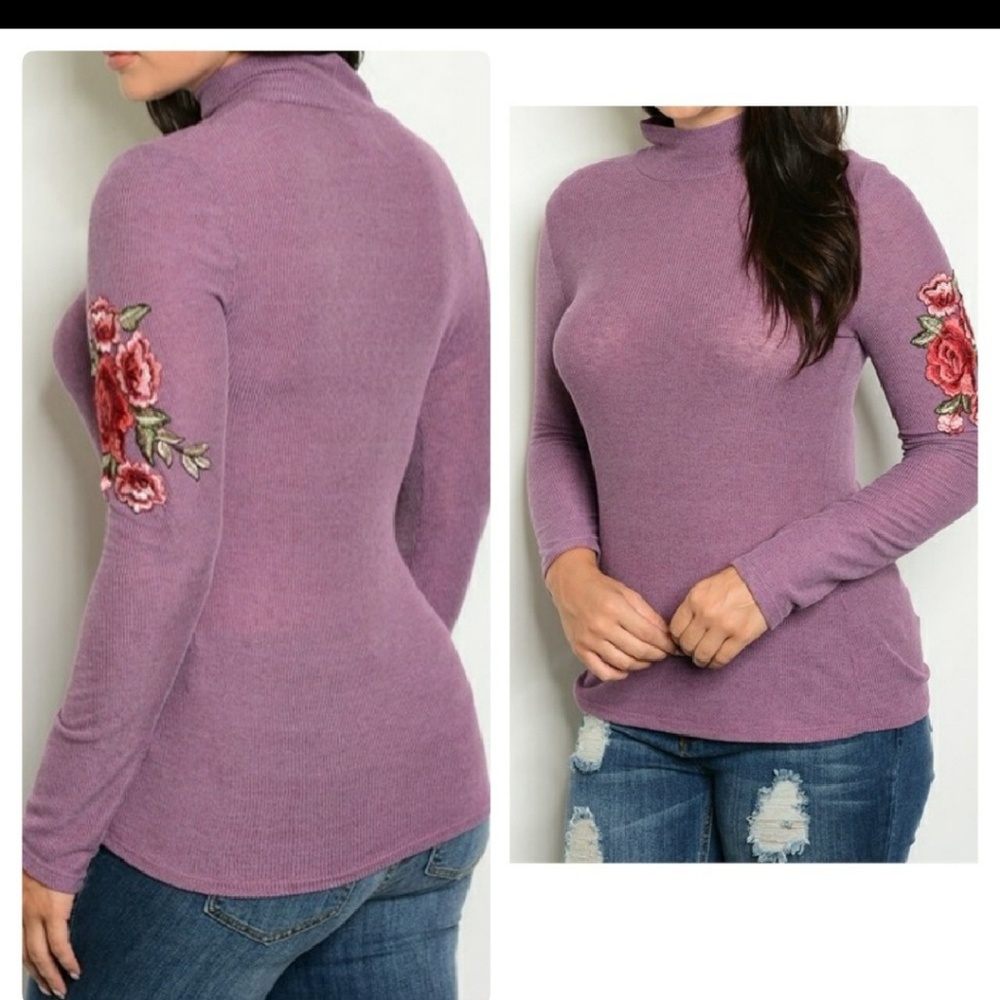 Purple blouse